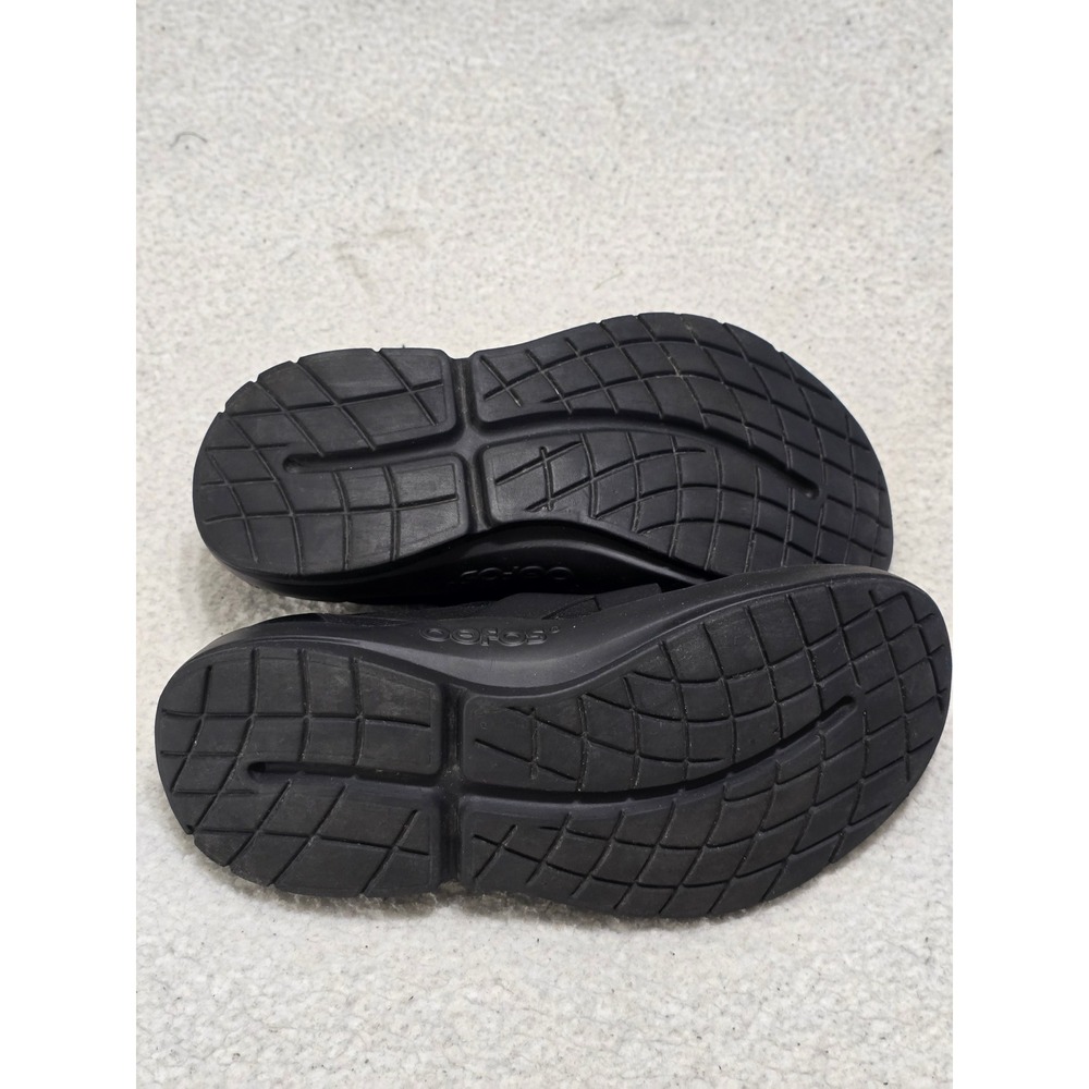 OOFOS OOmg Sport Low Black Recovery Shoes Mens 11.5 EU 44.5 7012022-16 - Picture 3 of 10